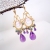 purple fusion  / Nina Rossi Jewelry / Biżuteria / Kolczyki