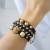Braided leather bracelet / Nina Rossi Jewelry / Biżuteria / Bransolety
