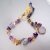 Nina Rossi Jewelry, Biżuteria, Bransolety, purple & gold 
