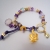purple & gold  / Nina Rossi Jewelry / Biżuteria / Bransolety