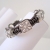Braided leather bracelet / Nina Rossi Jewelry / Biżuteria / Bransolety