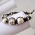 Braided leather bracelet / Nina Rossi Jewelry / Biżuteria / Bransolety