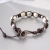 Braided leather bracelet / Nina Rossi Jewelry / Biżuteria / Bransolety