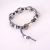 braided leather bracelet / Nina Rossi Jewelry / Biżuteria / Bransolety