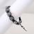 Braided leather bracelet / Nina Rossi Jewelry / Biżuteria / Bransolety