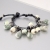 Solar quartz leather bracelet / Nina Rossi Jewelry / Biżuteria / Bransolety