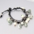 Solar quartz leather bracelet / Nina Rossi Jewelry / Biżuteria / Bransolety