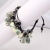 Solar quartz leather bracelet / Nina Rossi Jewelry / Biżuteria / Bransolety