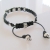 scull braided leather bracelet / Nina Rossi Jewelry / Biżuteria / Bransolety