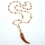 horn necklace / Nina Rossi Jewelry / Biżuteria / Naszyjniki