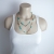 Turquoise necklace  / Nina Rossi Jewelry / Biżuteria / Naszyjniki