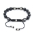 skulls braided bracelet unisex  / Nina Rossi Jewelry / Biżuteria / Bransolety