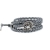 Nina Rossi Jewelry, Biżuteria, Bransolety, wrap-around leather bracelet