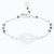 Nina Rossi Jewelry, Biżuteria, Bransolety, Peace charm bracelet