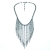 Nina Rossi Jewelry, Biżuteria, Naszyjniki, Fringe bib necklace