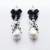 Nina Rossi Jewelry, Biżuteria, Kolczyki, pearl & ribbon bow clusters