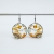 mosaic hoops / Nina Rossi Jewelry / Biżuteria / Kolczyki