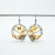 mosaic hoops / Nina Rossi Jewelry / Biżuteria / Kolczyki