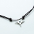 cross leather necklace / Nina Rossi Jewelry / Biżuteria / Naszyjniki