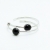 onyx open  hoops  / Nina Rossi Jewelry / Biżuteria / Kolczyki
