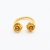 gold open rose ring / Nina Rossi Jewelry / Biżuteria / Pierścionki