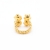 double gold rose buds  / Nina Rossi Jewelry / Biżuteria / Pierścionki
