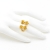 double gold rose buds  / Nina Rossi Jewelry / Biżuteria / Pierścionki