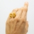 double gold rose buds  / Nina Rossi Jewelry / Biżuteria / Pierścionki