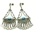 Fan chandeliers  / Nina Rossi Jewelry / Biżuteria / Kolczyki