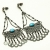 Fan chandeliers  / Nina Rossi Jewelry / Biżuteria / Kolczyki