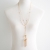 Lariat tassel necklace  / Nina Rossi Jewelry / Biżuteria / Naszyjniki