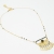 gold fan necklace  / Nina Rossi Jewelry / Biżuteria / Naszyjniki