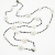 Long pearl necklace with spinel  / Nina Rossi Jewelry / Biżuteria / Naszyjniki