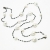 Long pearl necklace with spinel  / Nina Rossi Jewelry / Biżuteria / Naszyjniki