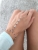 Finger to wrist evil eye bracelet  / Nina Rossi Jewelry / Biżuteria / Bransolety