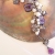Bubble bath  bransoleta - srebro proby 930/990, rozowy Ametyst, fioletowy Solar kwarc stalactite / Nina Rossi Jewelry / Biżuteria / Bransolety
