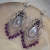 Purple drops - kandelabry / Nina Rossi Jewelry / Biżuteria / Kolczyki