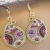 Nina Rossi Jewelry, Biżuteria, Kolczyki, Glistening Mosaic Paisley