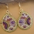 Glistening Mosaic Paisley - REZERWACJA / Nina Rossi Jewelry / Biżuteria / Kolczyki