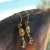 Pyrite  shine  petite  earrings  / Nina Rossi Jewelry / Biżuteria / Kolczyki