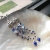 Raindrops dangling earrings / Nina Rossi Jewelry / Biżuteria / Kolczyki