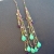 dangling earrings -custom order / Nina Rossi Jewelry / Biżuteria / Kolczyki