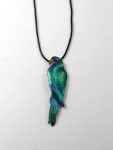 Zawieszka-papuga z tytanu - galeria OKO w Biżuteria/Wisiory