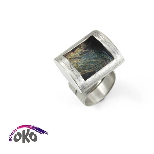 Kolorowe srebro / galeria OKO / Biżuteria / Pierścionki