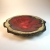 Patera czerwona, nieregularna / galeria ceramiki / Dekoracja Wnętrz / Ceramika