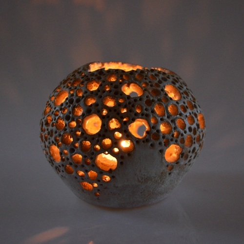 Lampion 1 / galeria ceramiki / Dekoracja Wnętrz / Świece i świeczniki