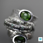 Tourmalin Rings