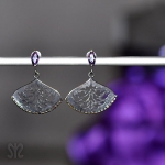 Earings with Baroque Flame