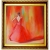 Red dress / Magdalena Sarnat / Dekoracja Wnętrz / Obrazy