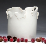 Wazonik porcelanowy